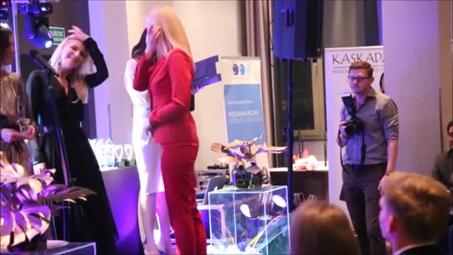 Fragment Gali Rozdania Nagród Lwice Biznesu 2018, Warszawa 03.12.2018