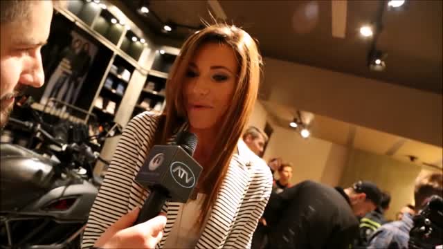 Karolina Pilarczyk na premierze Ducati Diavel Diesel 11.05.2017 w Vitkacym