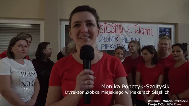 Charytatywny aerobik dla Rafała Boronia