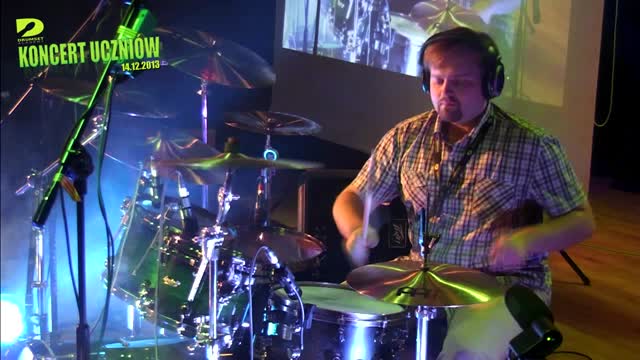 Koncert uczniów Drumset Academy 2013 Krzysztof Cudny